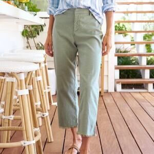 Frank & Eileen Kinsale The Trouser Pant in "Sage" Green Size 6